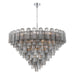 Crystorama - ADD-327-CH-SM - 28 Light Chandelier - Addis - Polished Chrome
