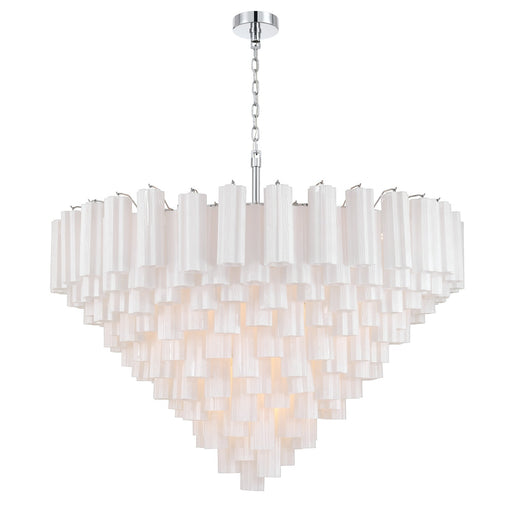 Addis 28 Light Chandelier Polished Chrome