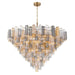 Crystorama - ADD-329-AG-AU - 40 Light Chandelier - Addis - Aged Brass