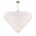 Crystorama - ADD-329-AG-WH - 40 Light Chandelier - Addis - Aged Brass