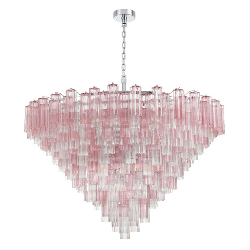 Addis 40 Light Chandelier Polished Chrome