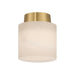 Crystorama - AME-400-AG - One Light Semi Flush Mount - Acme - Aged Brass