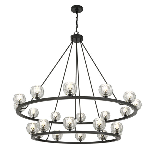 Aragon LED Chandelier Matte Black