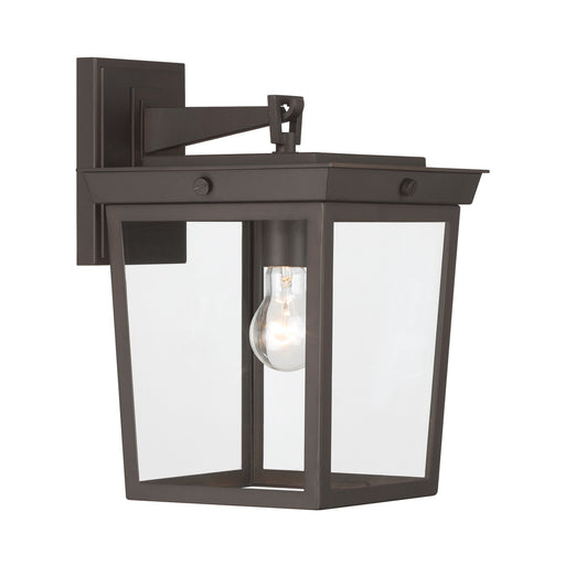 Belmont One Light Outdoor Wall Sconce Twilight Bronze
