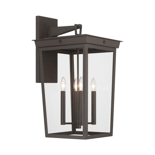 Belmont Four Light Outdoor Wall Sconce Twilight Bronze