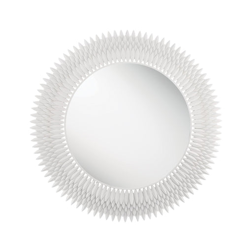 Crystorama - BRH-M546-MT - Mirror - Broche - Matte White