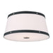 Crystorama - CAL-2400-PN - Three Light Flush Mount - Callahan - Polished Nickel