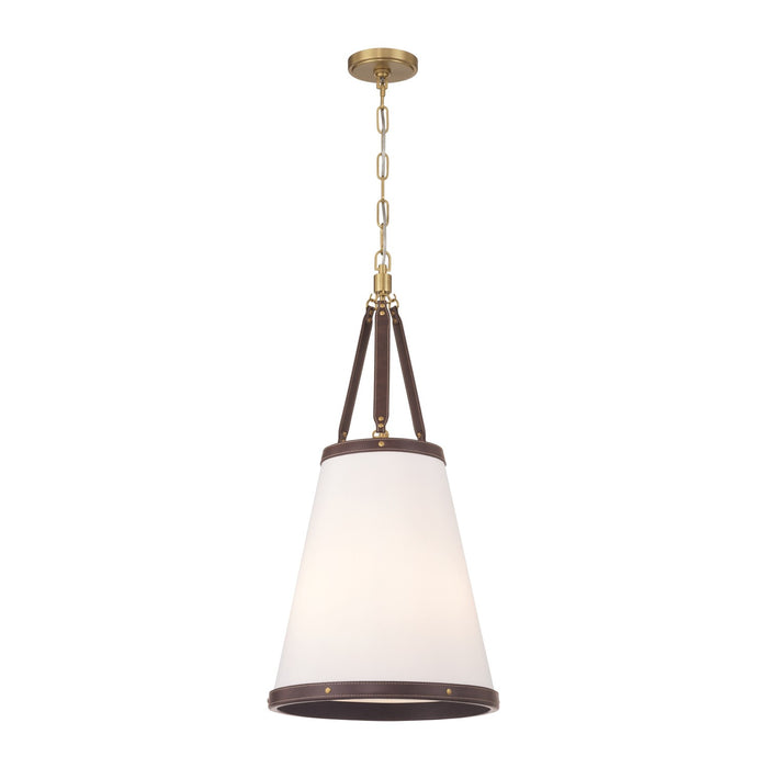 Crystorama - CAL-2404-LG - Three Light Pendant - Callahan - Luxe Gold