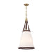 Crystorama - CAL-2404-LG - Three Light Pendant - Callahan - Luxe Gold