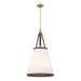 Crystorama - CAL-2405-LG - Four Light Pendant - Callahan - Luxe Gold