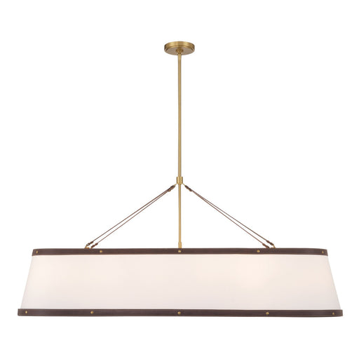 Crystorama - CAL-2407-LG - Six Light Chandelier - Callahan - Luxe Gold