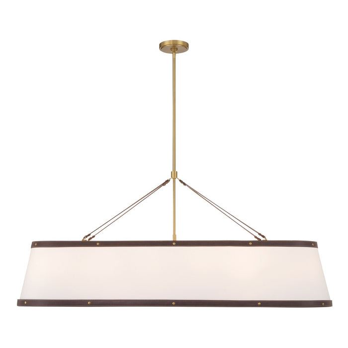 Crystorama - CAL-2407-LG - Six Light Chandelier - Callahan - Luxe Gold