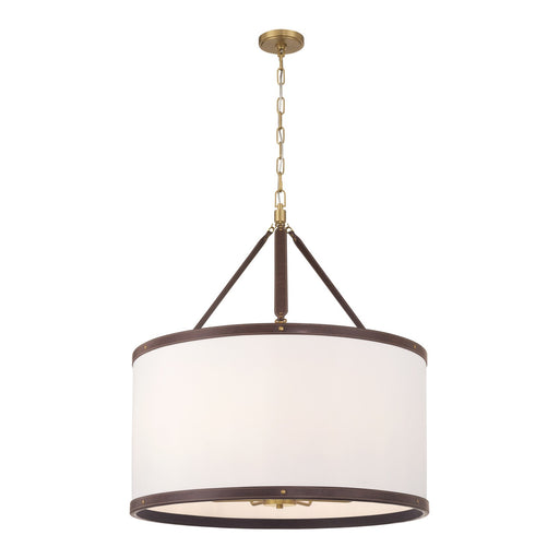 Crystorama - CAL-2408-LG - Eight Light Pendant - Callahan - Luxe Gold