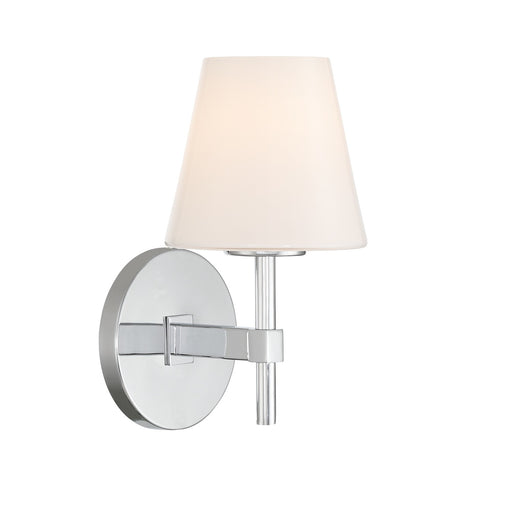 Colton One Light Wall Sconce Polished Chrome