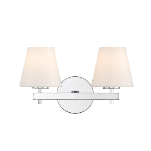 Colton Two Light Wall Sconce Polished Chrome