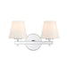 Crystorama - COL-202-CH - Two Light Wall Sconce - Colton - Polished Chrome