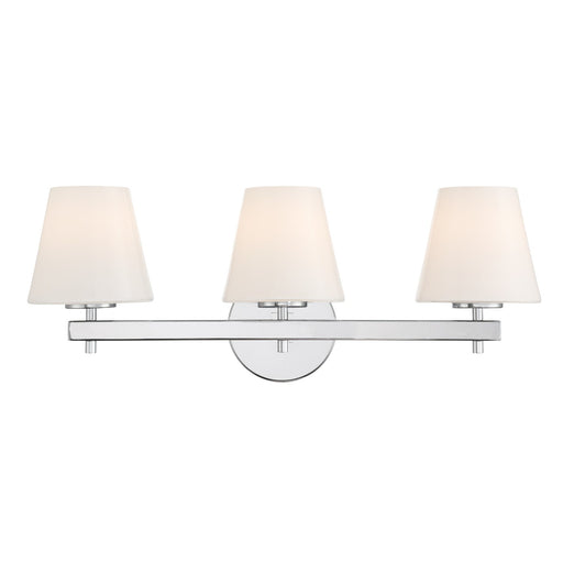 Colton Three Light Bath Polished Chrome