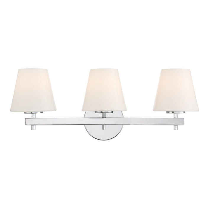 Crystorama - COL-203-CH - Three Light Bath - Colton - Polished Chrome