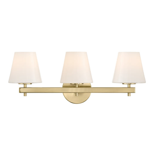 Colton Three Light Bath Vibrant Gold