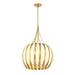 Crystorama - DRA-8003-LG - Five Light Chandelier - Daria - Luxe Gold