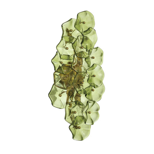 Esme Four Light Wall Sconce Aged Brass