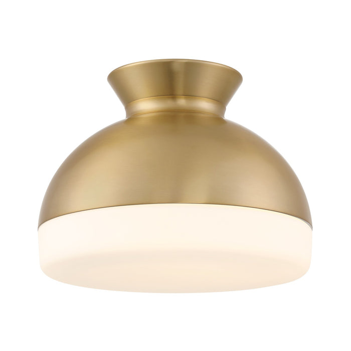 Crystorama - GID-4003-VG - Two Light Flush Mount - Gidget - Vibrant Gold