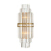 Crystorama - HAY-1411-AG - Two Light Wall Sconce - Hayes - Aged Brass