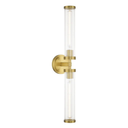 Jarvis LED Wall Sconce Aged Brass