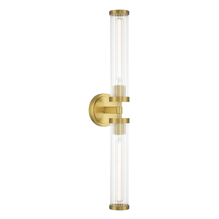 Crystorama - JAR-2302-AG - LED Wall Sconce - Jarvis - Aged Brass