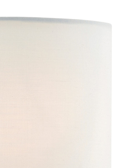 Currey and Company - 0454 - Shade - White Cotton Chandelier Shade - White Cotton