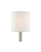 Currey and Company - 0454 - Shade - White Cotton Chandelier Shade - White Cotton
