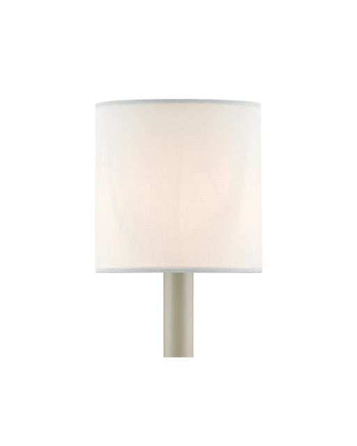 Currey and Company - 0455 - Shade - White Cotton Chandelier Shade - White Cotton
