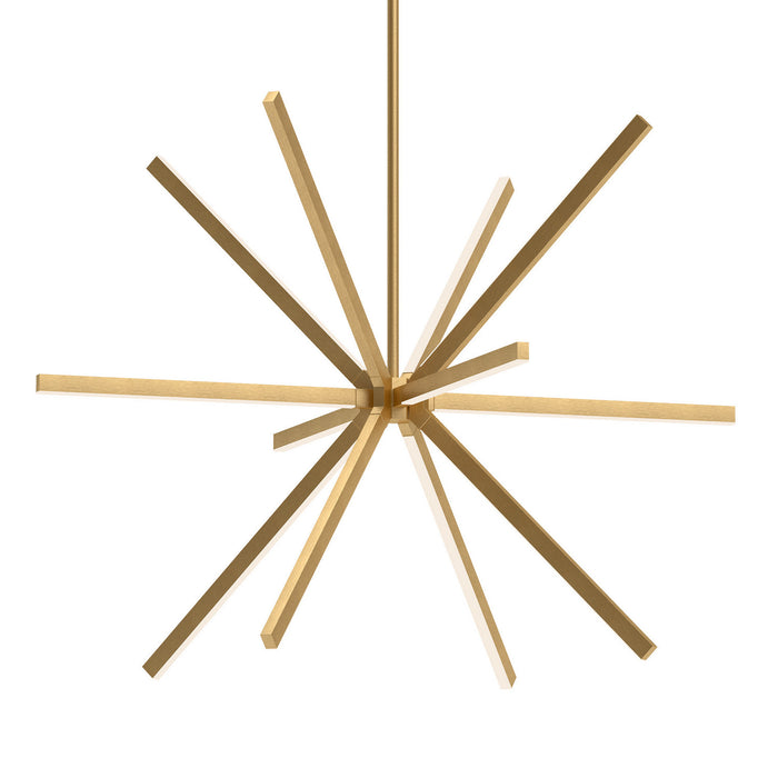Kuzco Lighting - CH14356-BG-UNV - LED Chandelier - Sirius - Brushed Gold