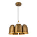 Kuzco Lighting - CH21120-VB-UNV - LED Chandelier - Bell - Vintage Brass