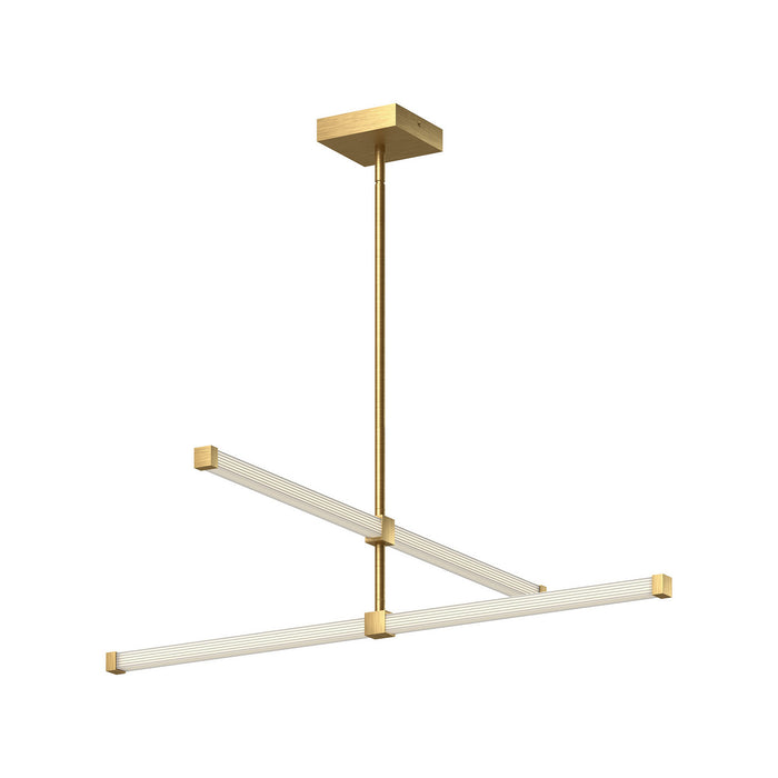 Kuzco Lighting - CH23532-BG-UNV - LED Chandelier - Blade - Brushed Gold