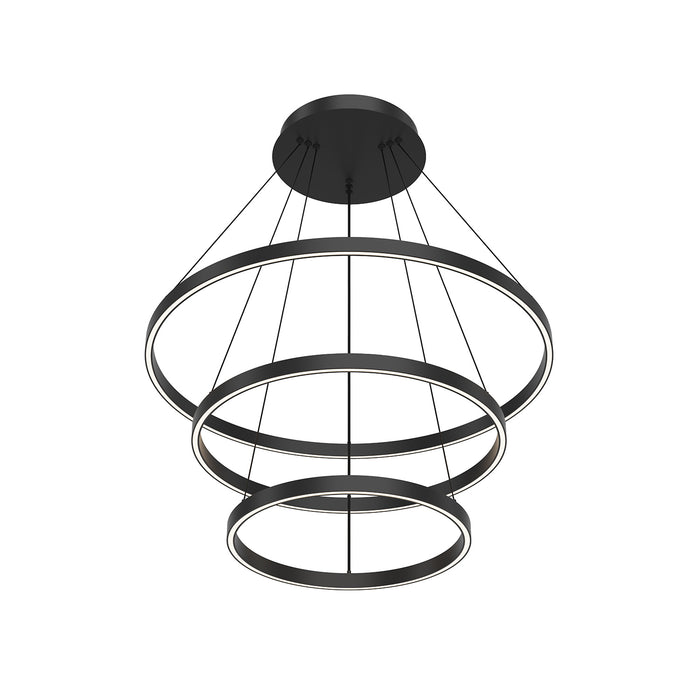 Kuzco Lighting - CH87332-BK-UNV-010 - LED Chandelier - Cerchio - Black