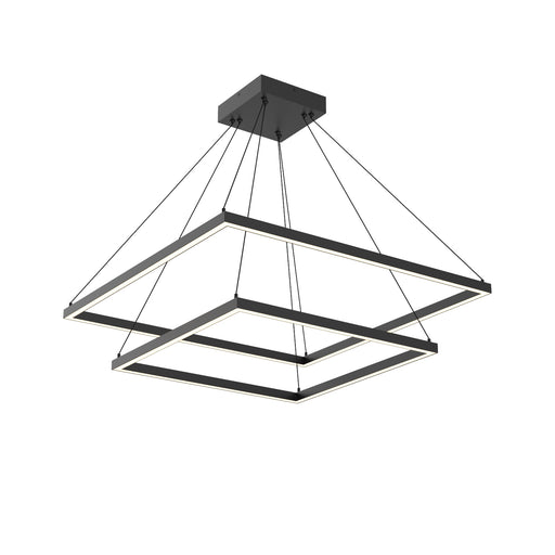 Piazza LED Chandelier Black