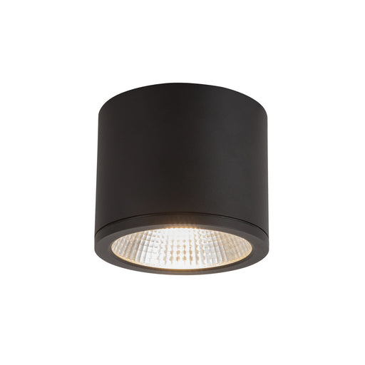 Nordic LED Outdoor Ceiling Mount Black