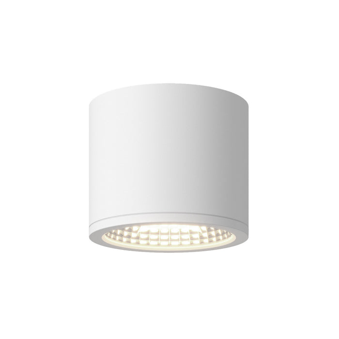 Kuzco Lighting - EC265104-WH - LED Outdoor Ceiling Mount - Nordic - White
