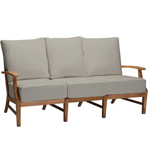 Croquet Teak Outdoor Sofa Natural Teak