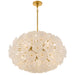 Quoizel - AUD2828BRG - Eight Light Pendant - Audrey - Brushed Gold