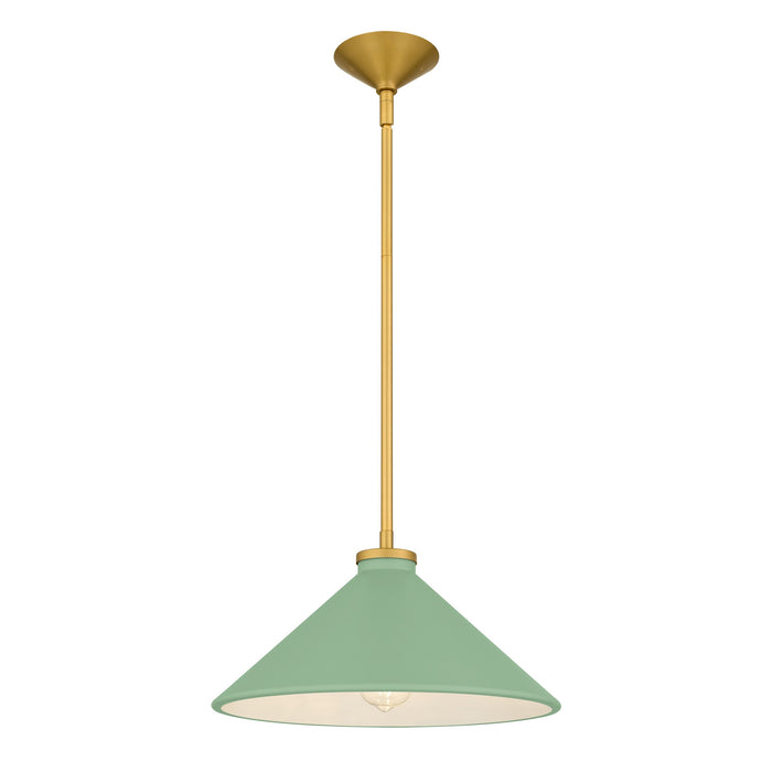 Quoizel - BRADG1814BRG - One Light Pendant - Bradbury - Brushed Gold