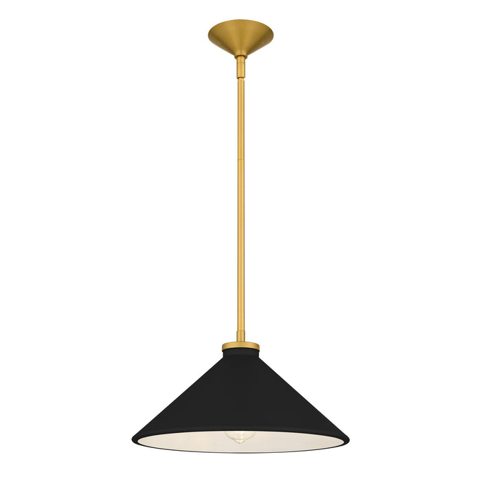 Quoizel - BRADK1814BRG - One Light Pendant - Bradbury - Brushed Gold