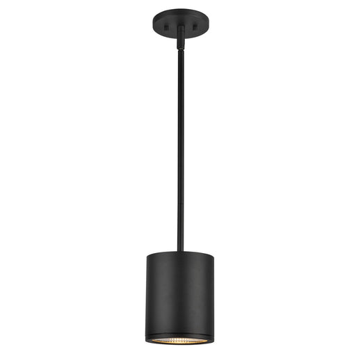 Nordic LED Outdoor Pendant Black