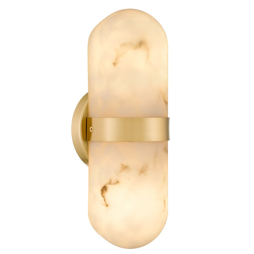 Bree Two Light Wall Sconce Brushed Gold