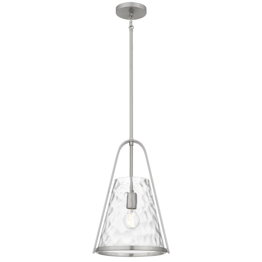 Briley One Light Mini Pendant Brushed Nickel