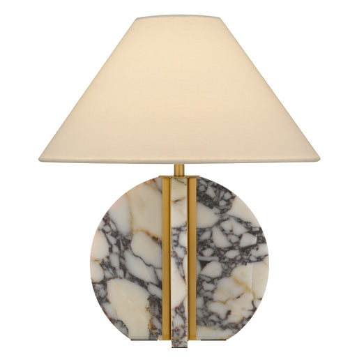 Eliana One Light Table Lamp Brushed Gold