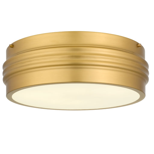 Quoizel - EMM1616BRG - Three Light Flush Mount - Emmett - Brushed Gold