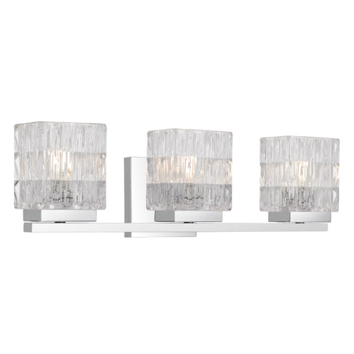 Estelle Three Light Vanity Polished Chrome