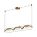 Kuzco Lighting - LP28543-BG-UNV - LED Linear Pendant - Hilo - Brushed Gold